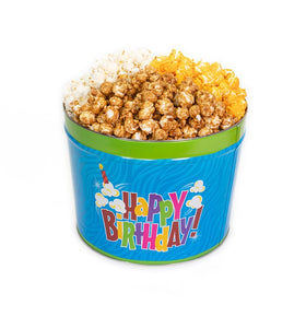 2 Gallon Happy Birthday Tin