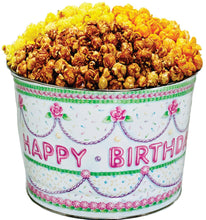 Load image into Gallery viewer, 2 Gallon Happy Birthday Cake Tin
